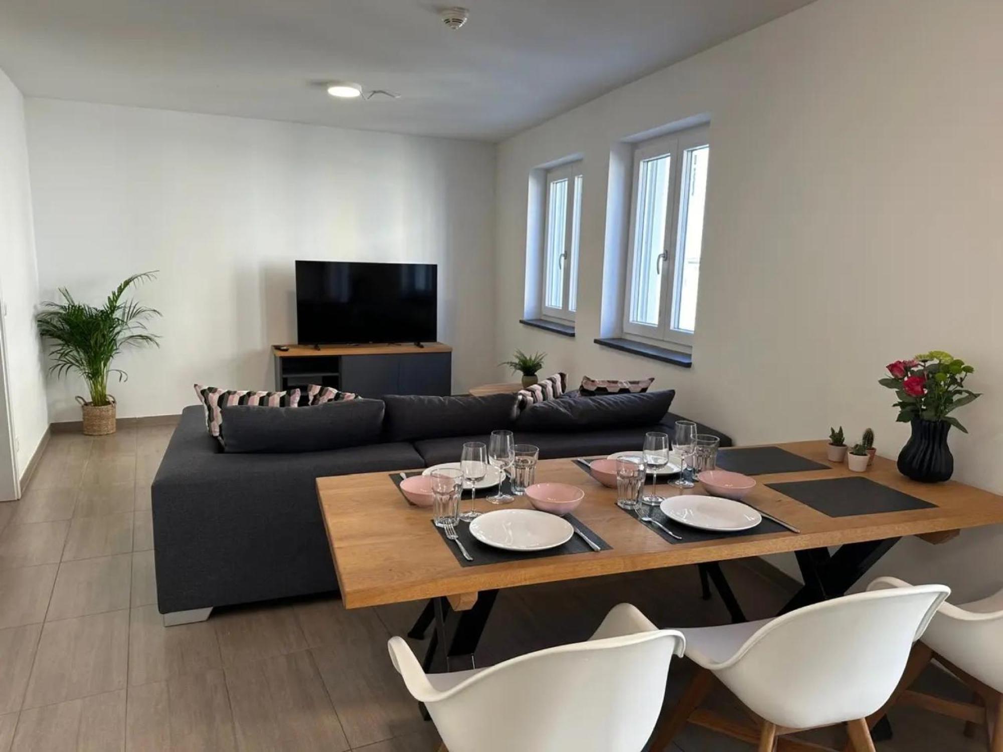 Wohnung 4 Rosenstrasse Cham Bagian luar foto